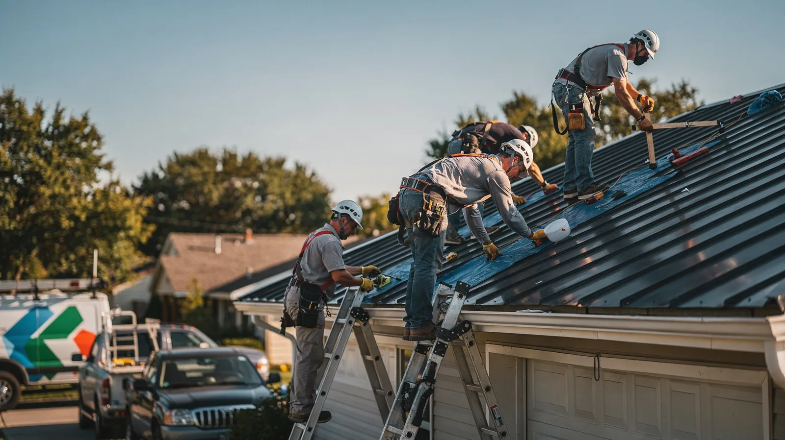 Metal Roof Installation in La Ward, TX near me